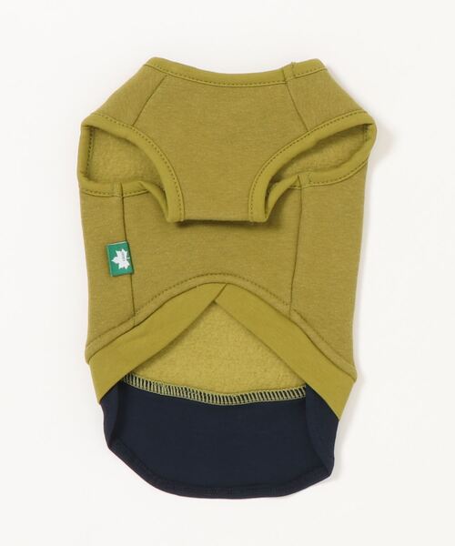 LOGOS（ロゴス）の「LOGOS/ロゴス/重ね着風スウェット/犬服(ドッグウェア)（ペットウェア・メンズ・カーキ/ブラック・3L/XS/M/2L/S/L）」の4枚目の写真