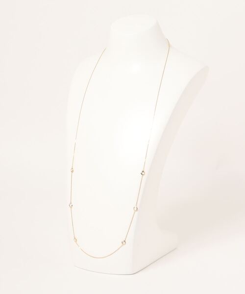 PAS TIERRA（パティエラ）の「【Carillon】リニュロングネックレス(80cm)（ネックレス・レディース・イエローゴールド・FREE）」の2枚目の写真