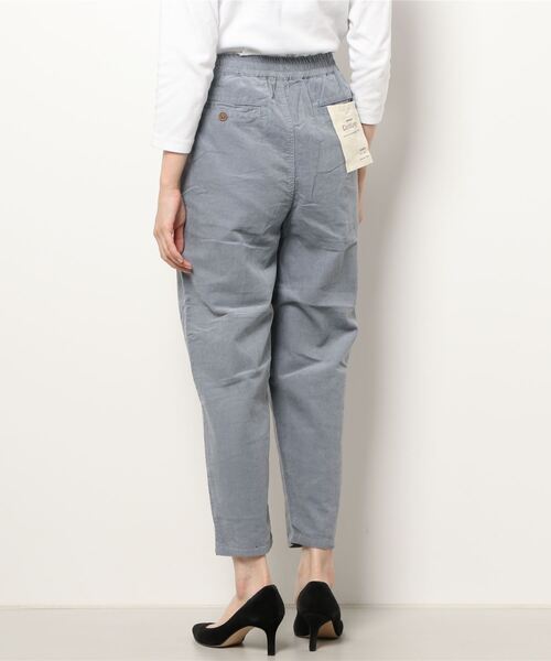 Samansa Mos2(サマンサ モスモス)の「細コーデュロイテーパードパンツ(その他パンツ・レディース・ダークブラウン/ベージュ/パープル/カーキ/ブルー/マスタード・フリ-)」の12枚目の写真