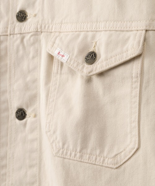 Lee（リー）の「【LEE/リー】RIDER JACKET/カラーデニムジャケット/ビッグシルエット（カバーオール・メンズ・ブラック/アイボリー・S/M/L/XL）」の10枚目の写真