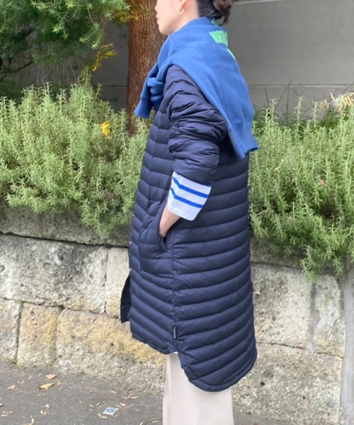 SLOBE IENA（スローブイエナ）の「【TRADITIONAL WEATHERWEAR /トラディショナル　ウェザーウェア】 ARKLEY DOWN ロングコート◆（ダウンジャケット/コート・レディース・ブラック/カーキ/ネイビー・34）」の10枚目の写真