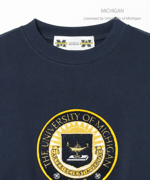 wiffle（ウィッフル）の「Wiffle / College Crewneck Sweatshirt（スウェット・メンズ・ネイビー・SMALL/MEDIUM/LARGE/X-LARGE）」の4枚目の写真