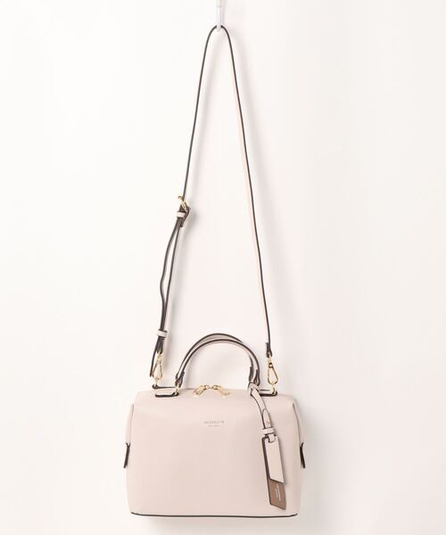 & chouette(アンドシュエット)の「ハンドル・ショルダー付き2wayバッグ(ボストンバッグ・レディース・ダークブラウン/ブラウン/オフホワイト/ピンク・FREE)」の15枚目の写真