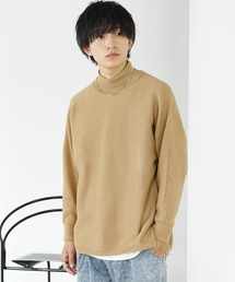 【MinoriTY】ビッグシルエットミラノリブ編みニット クルーネックセーター メンズ 春服 冬服 ルーズシルエット ルーズフィット オーバーサイズ バルーンスリーブ インナー
