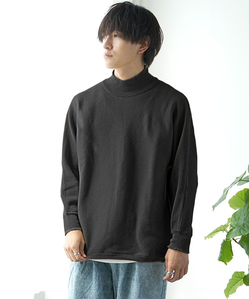 MinoriTY】ビッグシルエットミラノリブ編みニット クルーネック