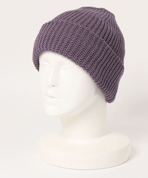 polcadot（ポルカドット）の「RELAXED WATCH/リラックス ニット（ニットキャップ/ビーニー・レディース・ライトグレー/パープル/ブラック/ライム・FREE）」の13枚目の写真