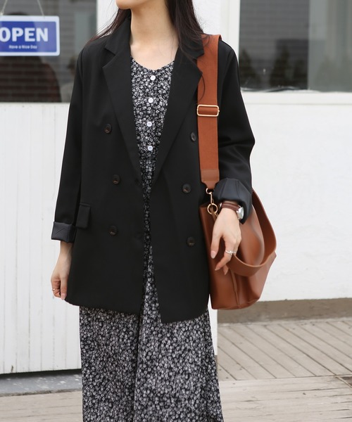 MAISON DE THERESE(メゾン ド テレーズ)の「テーラードジャケット(テーラードジャケット・レディース・ブラック・SMALL/MEDIUM/LARGE/X-LARGE/XX-LARGE)」の1枚目の写真