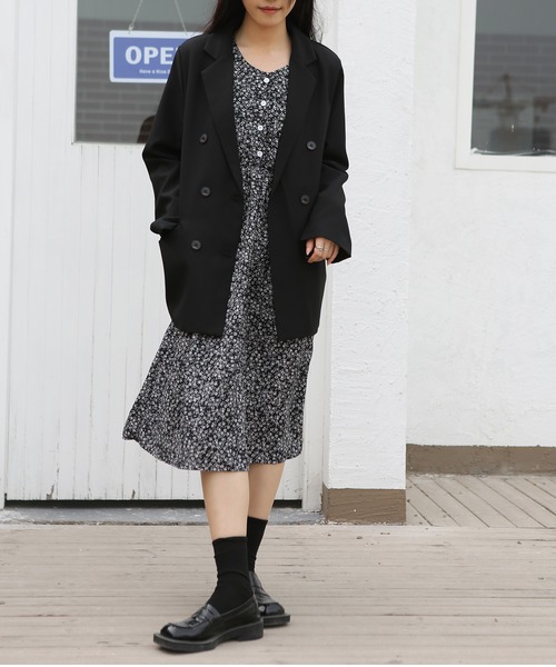 MAISON DE THERESE(メゾン ド テレーズ)の「テーラードジャケット(テーラードジャケット・レディース・ブラック・SMALL/MEDIUM/LARGE/X-LARGE/XX-LARGE)」の2枚目の写真
