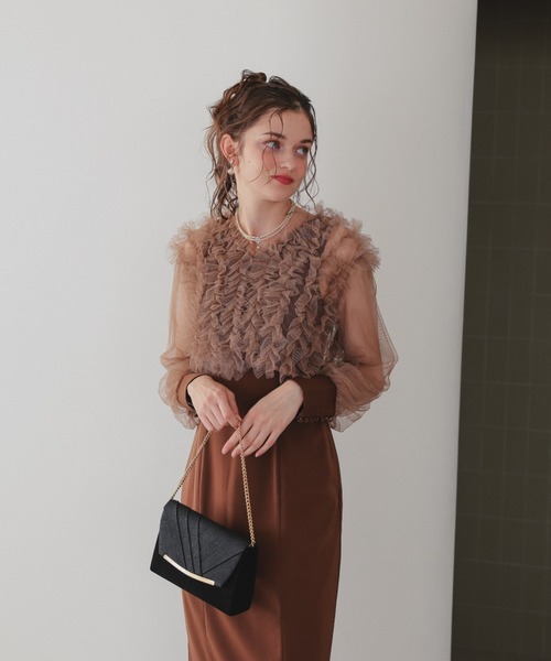 3way異素材ラメフラップ クラッチバック（クラッチバッグ）｜Dorry