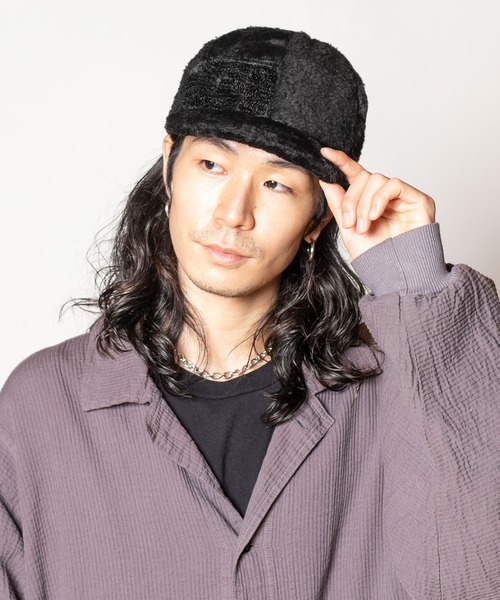CA4LA(カシラ)の「PATCHY BALL CAP FF(キャップ・メンズ・アイボリー/ブラウン/ブラック・ONESIZE)」の5枚目の写真