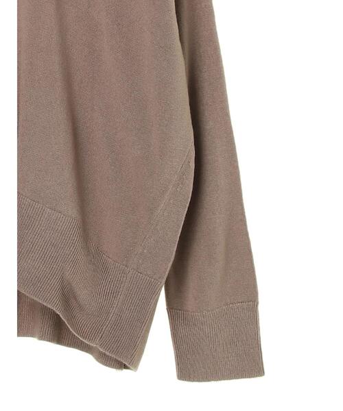 AMERICAN HOLIC（アメリカンホリック）の「Vネックフワフワニットプルオーバー（ニット/セーター・レディース・アイボリー/モカ/オリーブ/テラコッタ/グレー系その他2/ブラック・M/L/S）」の17枚目の写真