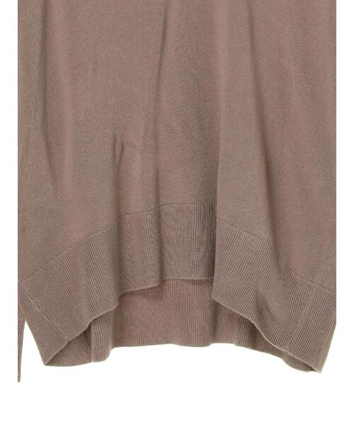 AMERICAN HOLIC（アメリカンホリック）の「Vネックフワフワニットプルオーバー（ニット/セーター・レディース・アイボリー/モカ/オリーブ/テラコッタ/グレー系その他2/ブラック・M/L/S）」の16枚目の写真