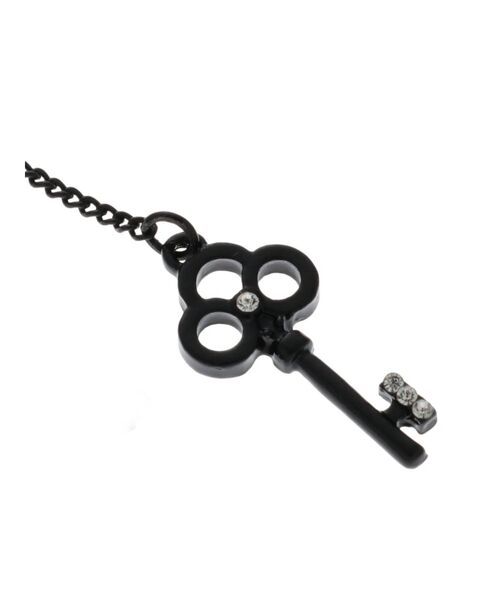 EATME(イートミー)の「EATMEロゴキーピアス(ピアス(両耳用)・レディース・ブラック/シルバー・FREE)」の9枚目の写真