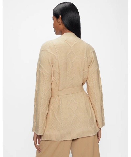 ELANORA | DEEP V-NECK KNIT CARDIGAN main image 1
