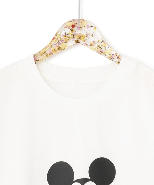 ANEVER（アンエバー）の「MICKEY / TSHIRT（Tシャツ/カットソー・レディース・ホワイト系・F）」の3枚目の写真