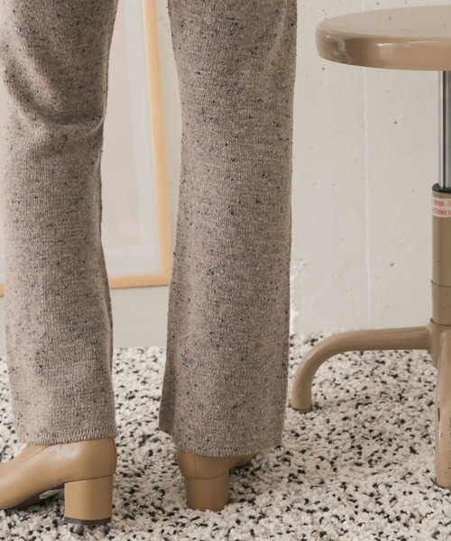 URBAN RESEARCH DOORS(アーバンリサーチドアーズ)の「ネップニットパンツ(その他パンツ・レディース・ベージュ/グレー・38/36)」の10枚目の写真