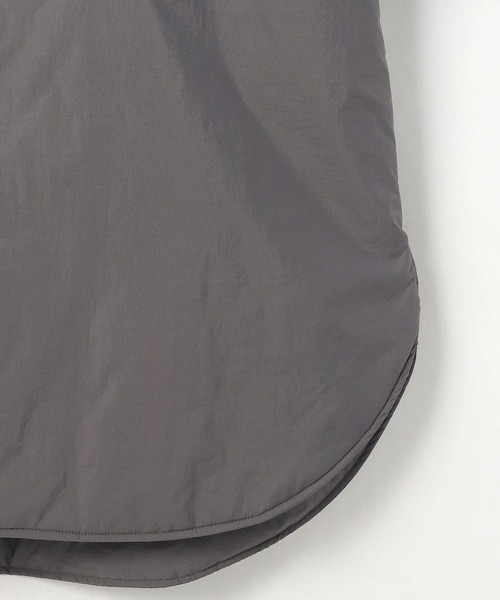 179/WG（イチナナキュウダブルジー）の「中わたロングシャツコート（その他アウター・レディース・オフホワイト/カーキ/チャコール・MEDIUM）」の10枚目の写真