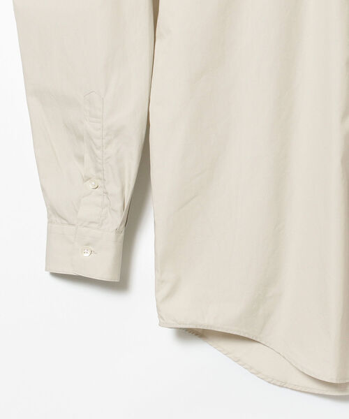 BEAMS LIGHTS（ビームスライツ）の「BEAMS LIGHTS / ソリッド レギュラーカラー シャツ（シャツ/ブラウス・メンズ・ベージュ/ネイビー/グリーン系その他2・SMALL/MEDIUM/LARGE）」の6枚目の写真