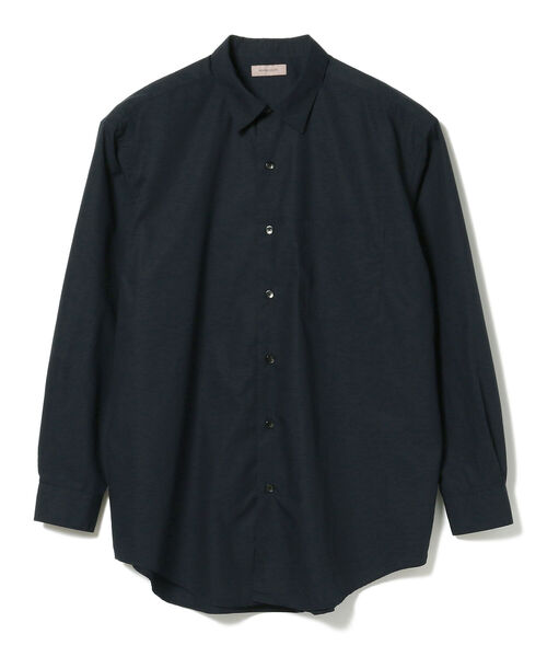 BEAMS LIGHTS（ビームスライツ）の「BEAMS LIGHTS / ソリッド レギュラーカラー シャツ（シャツ/ブラウス・メンズ・ベージュ/ネイビー/グリーン系その他2・SMALL/MEDIUM/LARGE）」の10枚目の写真