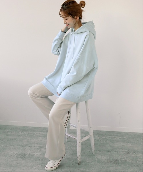 Simplicite（サンプリシテ）の「梨地セットパンツ◆（スラックス・レディース・ネイビー/ベージュ/ブラック・36/38）」の15枚目の写真