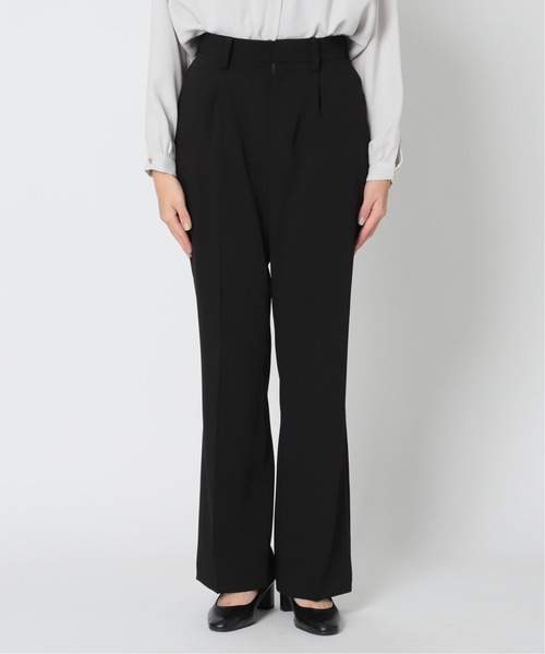 Simplicite（サンプリシテ）の「梨地セットパンツ◆（スラックス・レディース・ネイビー/ベージュ/ブラック・36/38）」の21枚目の写真