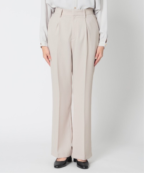 Simplicite（サンプリシテ）の「梨地セットパンツ◆（スラックス・レディース・ネイビー/ベージュ/ブラック・36/38）」の22枚目の写真