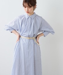 natural couture | 【WEB限定】osonoポイントパール釦ワンピース(ワンピース)