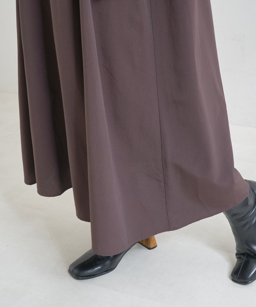 natural couture（ナチュラルクチュール）の「【WEB限定】osonoポイントパール釦ワンピース（ワンピース・レディース・パープル/ブラウン/グレー/オフホワイト/カーキ/ストライプ・FREE）」の20枚目の写真