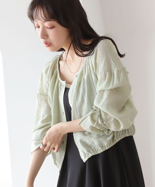 BeAMS DOT（ビームスドット）の「【WEB限定】BeAMS DOT / ドット柄 2wayブラウス（シャツ/ブラウス・レディース・ケリー/イエロー系その他4・FREE）」の4枚目の写真