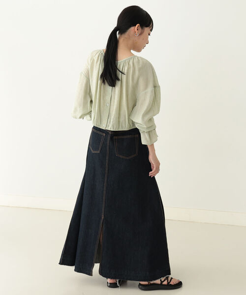 BeAMS DOT（ビームスドット）の「【WEB限定】BeAMS DOT / ドット柄 2wayブラウス（シャツ/ブラウス・レディース・ケリー/イエロー系その他4・FREE）」の12枚目の写真