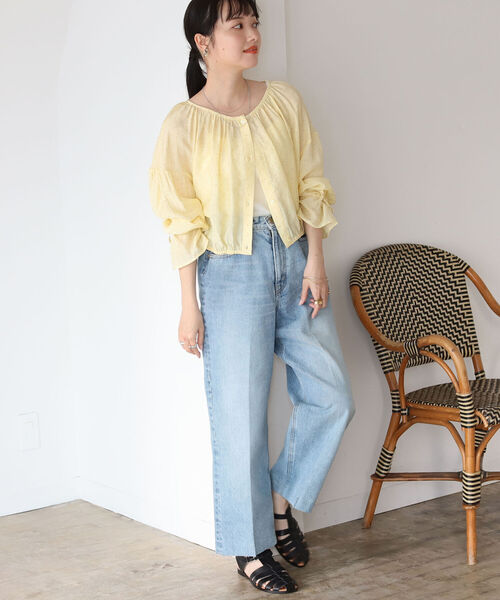 BeAMS DOT（ビームスドット）の「【WEB限定】BeAMS DOT / ドット柄 2wayブラウス（シャツ/ブラウス・レディース・ケリー/イエロー系その他4・FREE）」の20枚目の写真
