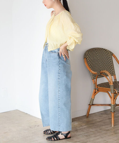BeAMS DOT（ビームスドット）の「【WEB限定】BeAMS DOT / ドット柄 2wayブラウス（シャツ/ブラウス・レディース・ケリー/イエロー系その他4・FREE）」の21枚目の写真