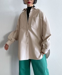 PAGEBOY | スポンジツイルBIGシャツ(シャツ/ブラウス)