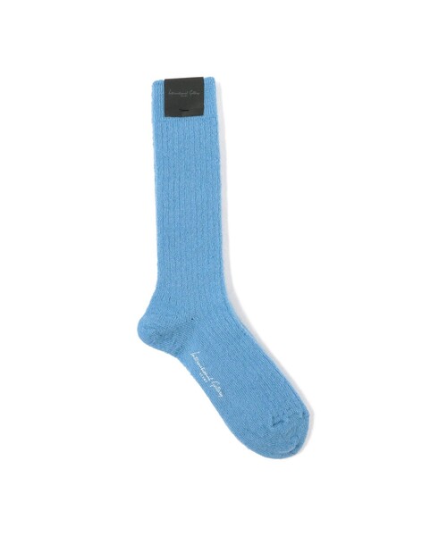 International Gallery BEAMS（インターナショナルギャラリービームス）の「モヘヤソックス（ソックス/靴下・メンズ・ブラック系その他2/ブルー系その他4/ホワイト系その他2/コーラル/レッド/ブラック/サックスブルー/ホワイト/ブラウン系その他/イエロー/ピンク/パープル/グリーン・ONE SIZE）」の8枚目の写真