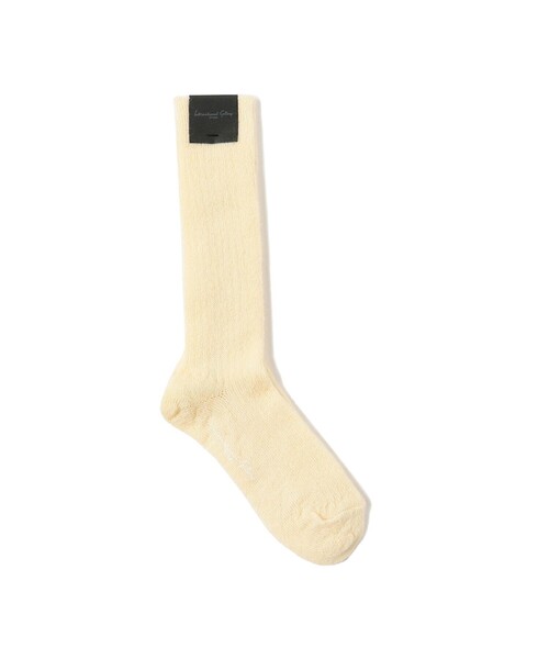 International Gallery BEAMS（インターナショナルギャラリービームス）の「モヘヤソックス（ソックス/靴下・メンズ・ブラック系その他2/ブルー系その他4/ホワイト系その他2/コーラル/レッド/ブラック/サックスブルー/ホワイト/ブラウン系その他/イエロー/ピンク/パープル/グリーン・ONE SIZE）」の3枚目の写真