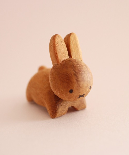 Miffy( ミッフィー)の「ディック・ブルーナ 木製 箸置き(カトラリー)」|ブラウン