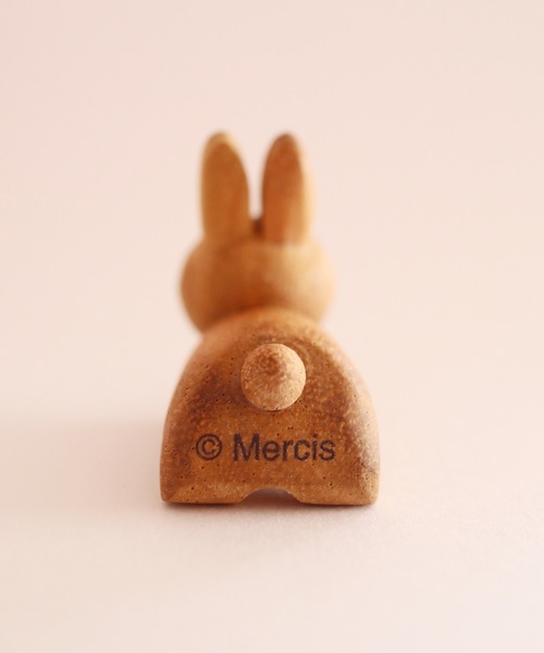 Miffy( ミッフィー)の「ディック・ブルーナ 木製 箸置き(カトラリー・レディース・ホワイト/ブラウン/ウッド/その他/ホワイト系その他・フリー)」の6枚目の写真