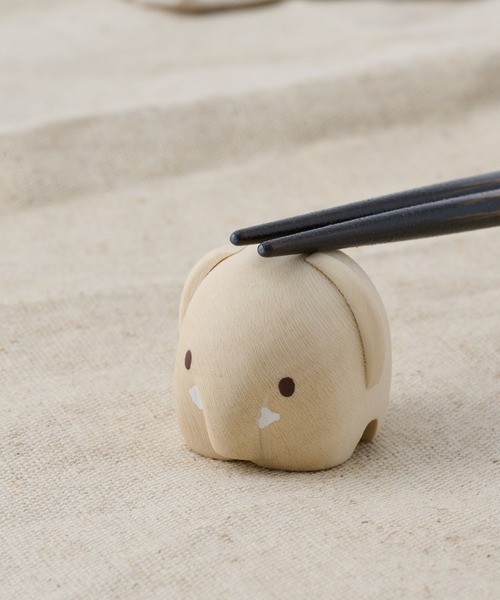 Miffy( ミッフィー)の「ディック・ブルーナ 木製 箸置き(カトラリー・レディース・ホワイト/ブラウン/ウッド/その他/ホワイト系その他・フリー)」の15枚目の写真