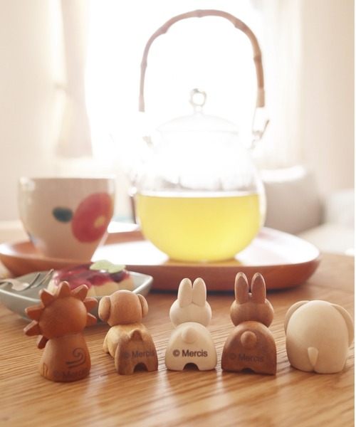 Miffy( ミッフィー)の「ディック・ブルーナ 木製 箸置き(カトラリー・レディース・ホワイト/ブラウン/ウッド/その他/ホワイト系その他・フリー)」の14枚目の写真
