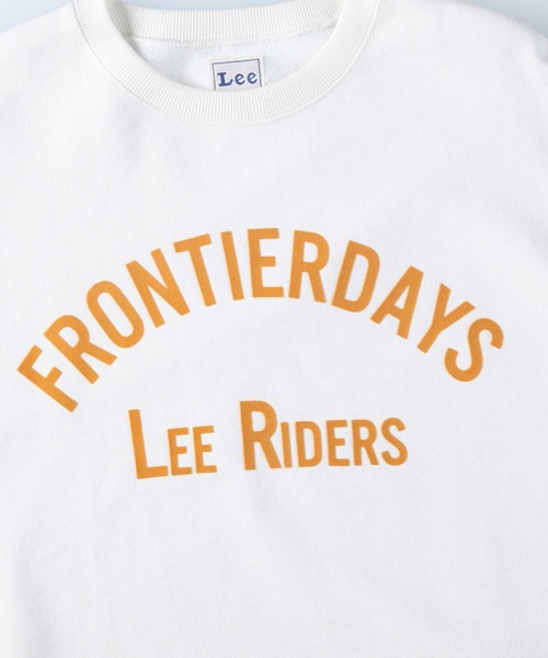 Lee（リー）の「【Lee】クロップスウェット（スウェット・レディース・ホワイト・M/L）」の8枚目の写真