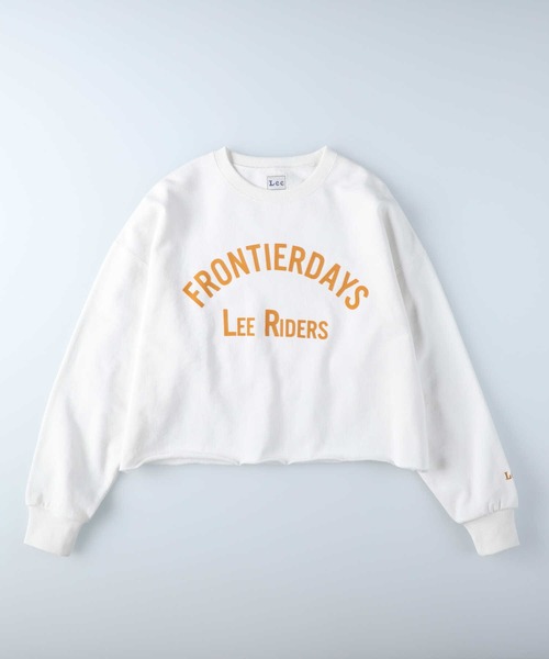 Lee（リー）の「【Lee】クロップスウェット（スウェット・レディース・ホワイト・M/L）」の11枚目の写真