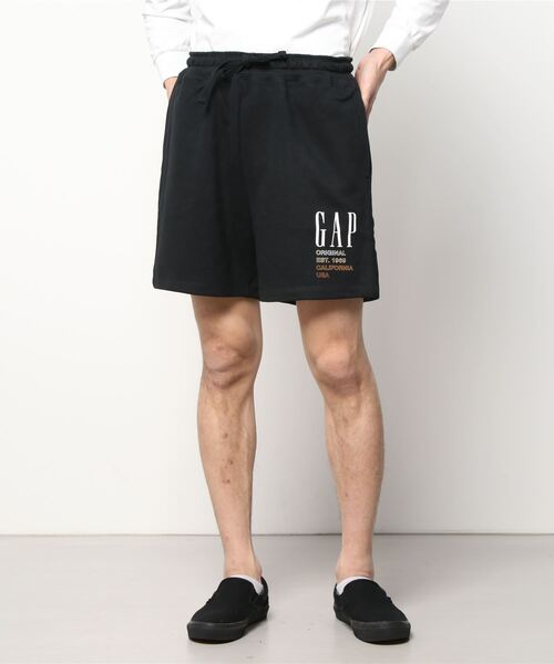 GAP（ギャップ）の「カーボナイズド フレンチテリー Gapロゴ ショートパンツ（その他パンツ・メンズ・ブラック/グリーン・S/M/L/XS/XL/XXS）」の10枚目の写真