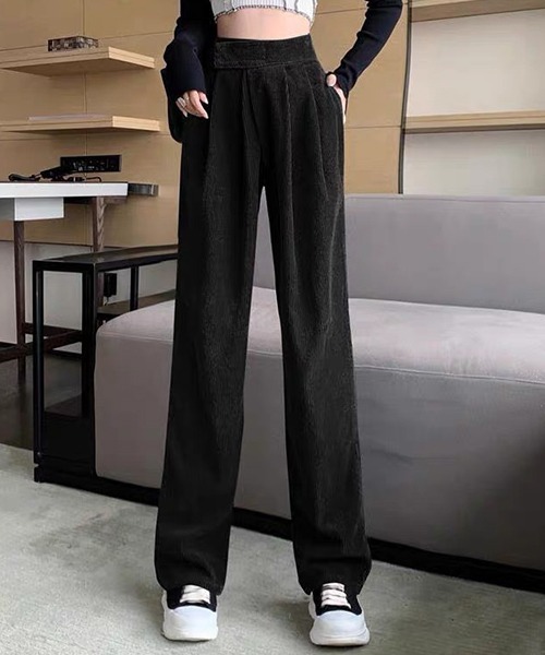 FREE STYLISTS（フリー スタイリスト）の「美脚魅せ　ロングパンツ（その他パンツ・レディース・ブラック/ブルー・S/M/L/XL）」の17枚目の写真