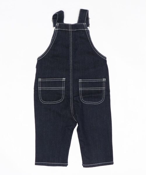 LB CLUB（エルビークラブ）の「ストレッチデニムサロペット（その他パンツ・キッズ・ネイビー/ブルー・80/90/120/110/100）」の4枚目の写真