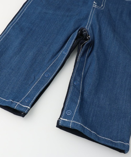 LB CLUB（エルビークラブ）の「ストレッチデニムサロペット（その他パンツ・キッズ・ネイビー/ブルー・80/90/120/110/100）」の10枚目の写真