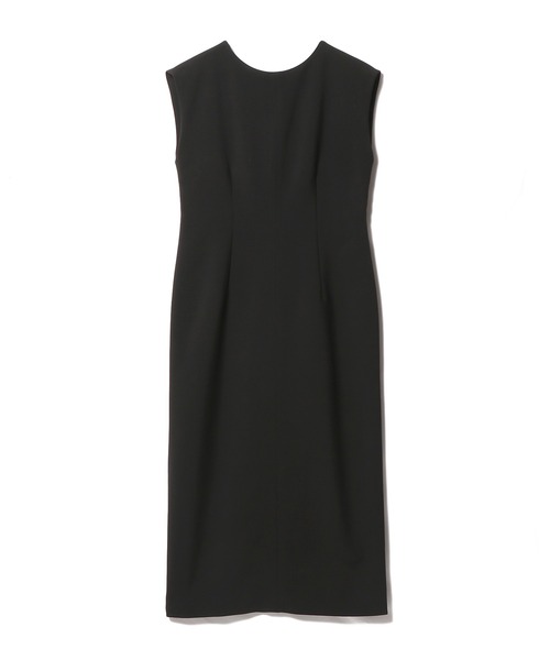 ESTNATION（エストネーション）の「ESTNATION / ダブルクロスノースリーブワンピース（ワンピース・レディース・ブラック/グリーン・38/36）」の10枚目の写真