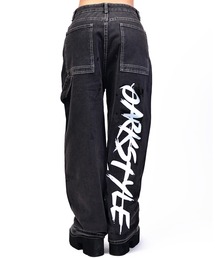 DARKSTYLEロゴロングパンツ