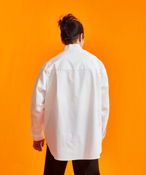 UNITED TOKYO（ユナイテッドトウキョウ）の「タイプライター ハイネックSH（シャツ/ブラウス・メンズ・ブラック/ホワイト・1/2/3）」の17枚目の写真