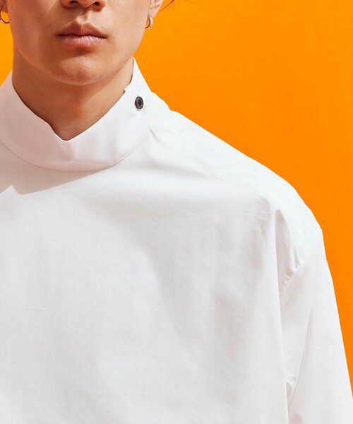 UNITED TOKYO（ユナイテッドトウキョウ）の「タイプライター ハイネックSH（シャツ/ブラウス・メンズ・ブラック/ホワイト・1/2/3）」の19枚目の写真