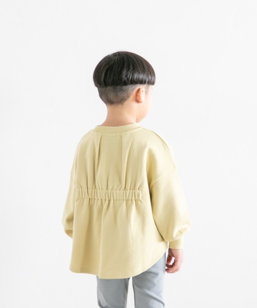 LOWRYS FARM（ローリーズファーム）の「バックギャザ－プルオーバーＬＳ　263133（スウェット・キッズ・アイボリー/ネイビー/イエロー・130cm/140cm/150cm/120cm/110cm）」の19枚目の写真